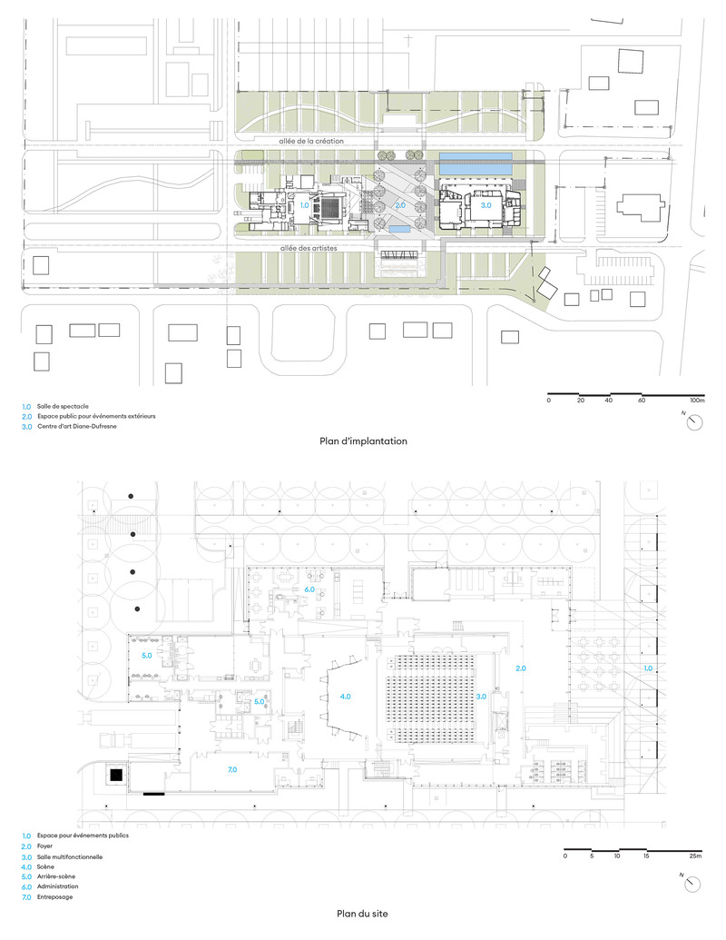 Press kit | 567-15 - Press release | Repentigny Theater - Les architectes FABG - Institutional Architecture - Photo credit:  Les architectes FABG 