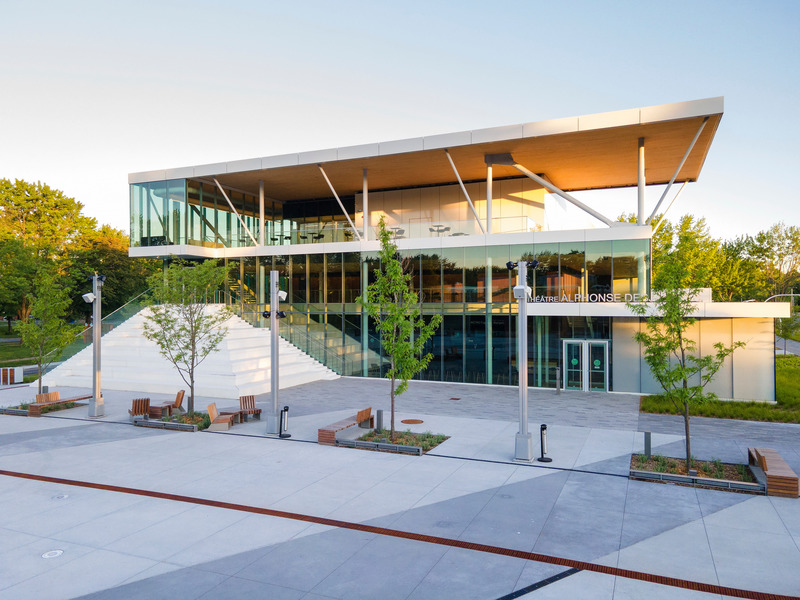 Press kit | 567-15 - Press release | Repentigny Theater - Les architectes FABG - Institutional Architecture - Photo credit: Crédit photo : Steve Montpetit