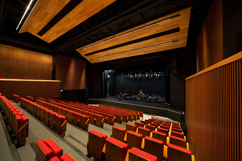 Press kit | 567-15 - Press release | Repentigny Theater - Les architectes FABG - Institutional Architecture - Photo credit: Crédit photo : Steve Montpetit
