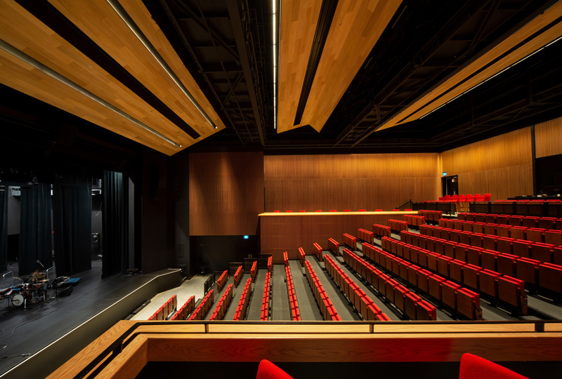Press kit | 567-15 - Press release | Repentigny Theater - Les architectes FABG - Institutional Architecture - Photo credit: Crédit photo : Steve Montpetit