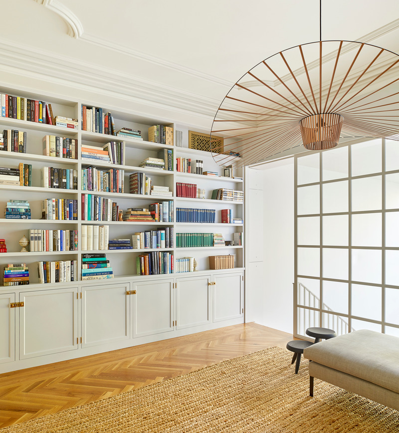 Dossier de presse | 5897-01 - Communiqué de presse | Cube | House - Palette Architecture - Architecture résidentielle - Library - Crédit photo : Emily Gilbert