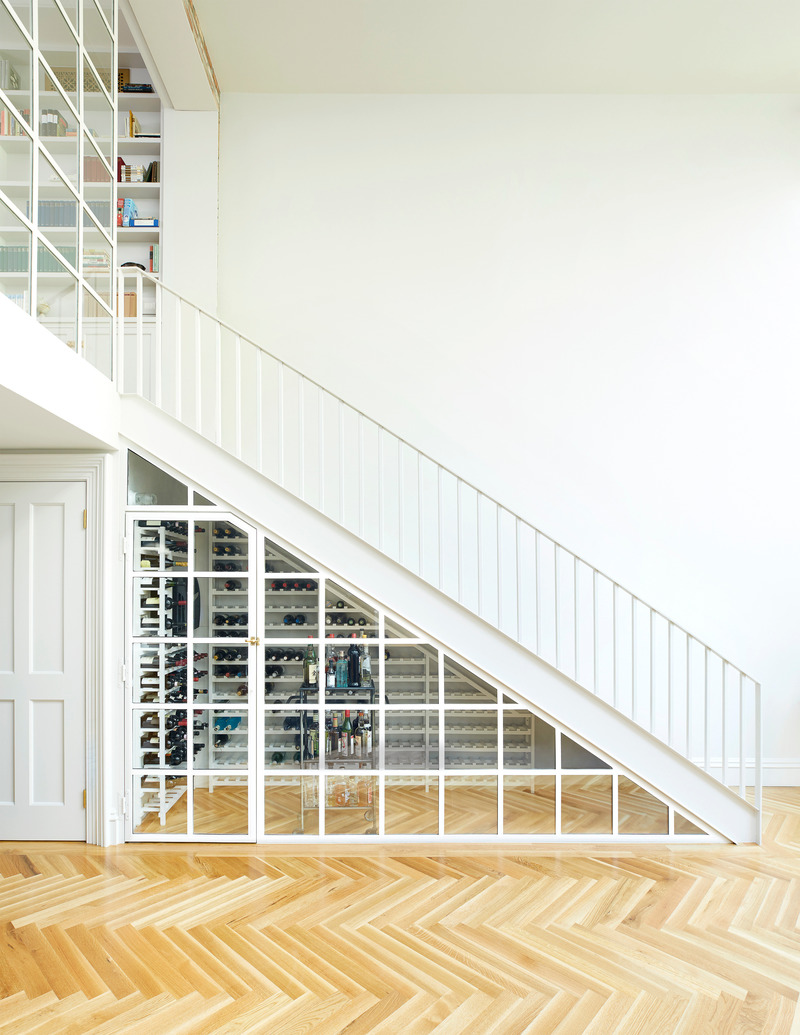 Dossier de presse | 5897-01 - Communiqué de presse | Cube | House - Palette Architecture - Architecture résidentielle - Wine Storage Room - Crédit photo : Emily Gilbert