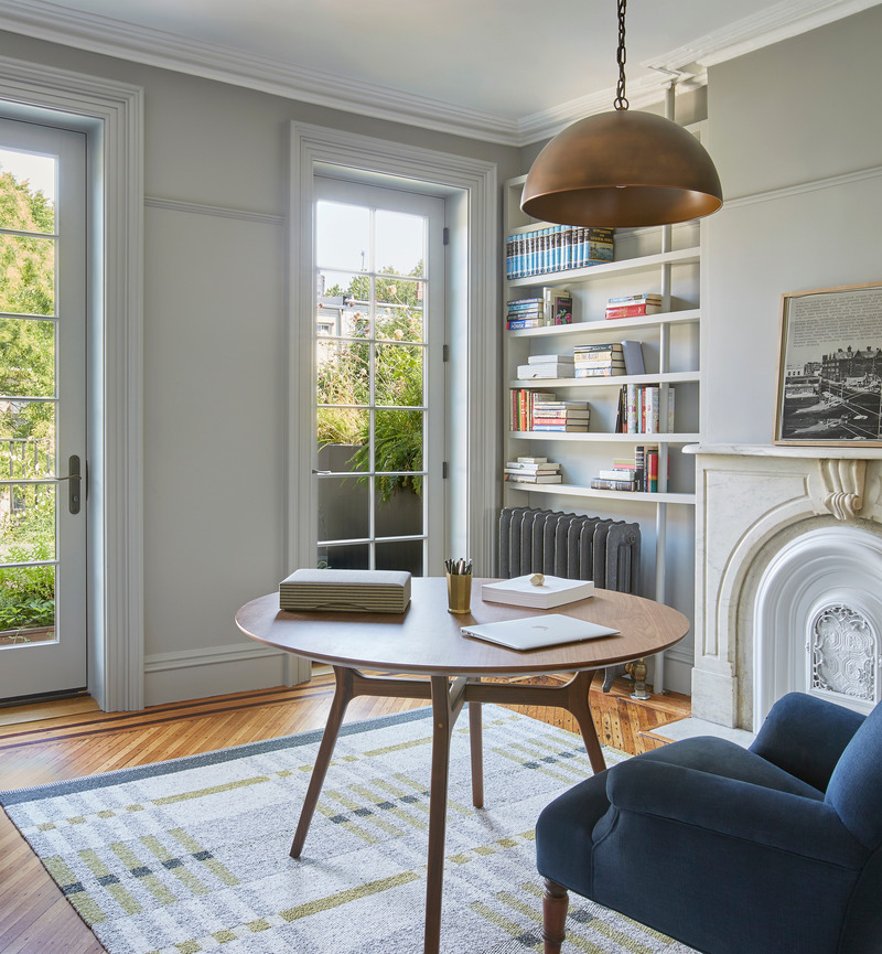 Dossier de presse | 5897-01 - Communiqué de presse | Cube | House - Palette Architecture - Architecture résidentielle - Study - Crédit photo : Emily Gilbert
