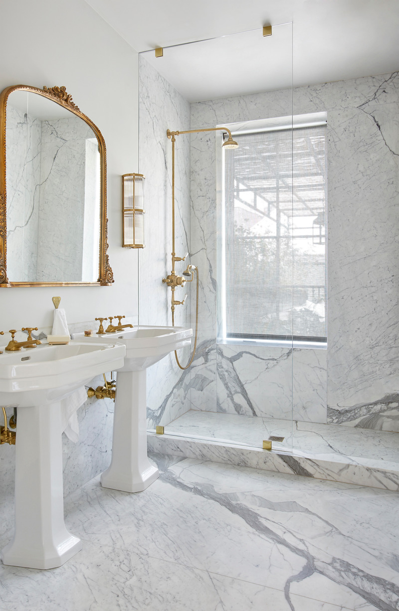 Dossier de presse | 5897-01 - Communiqué de presse | Cube | House - Palette Architecture - Architecture résidentielle - Primary Bath - Crédit photo : Emily Gilbert