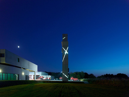 Press kit | 936-01 - Press release | Le centre de secours de Beauregard à Rennes - Jean-Pierre Lott - Real Estate - Photo credit: Stéphane Chalmeau