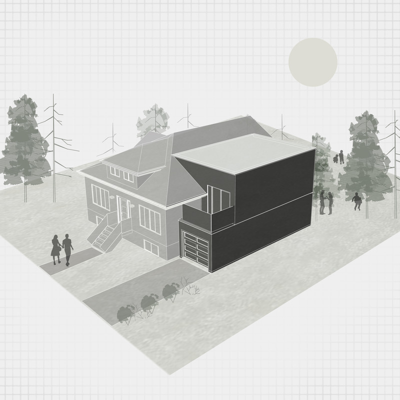 Dossier de presse | 1215-08 - Communiqué de presse | Résidence Louis-Hémon - ISSASTUDIO - Architecture résidentielle - Axonométrie - Crédit photo : ISSADESIGN