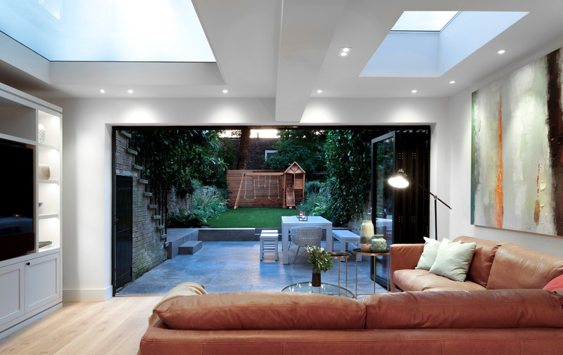 Press kit | 1701-05 - Press release | Award-Winning Victorian Terraced Townhouse - LLI Design - Residential Interior Design -  Lower Ground Floor - Living / Seating Area 2  - Photo credit: Richard Gooding Photography