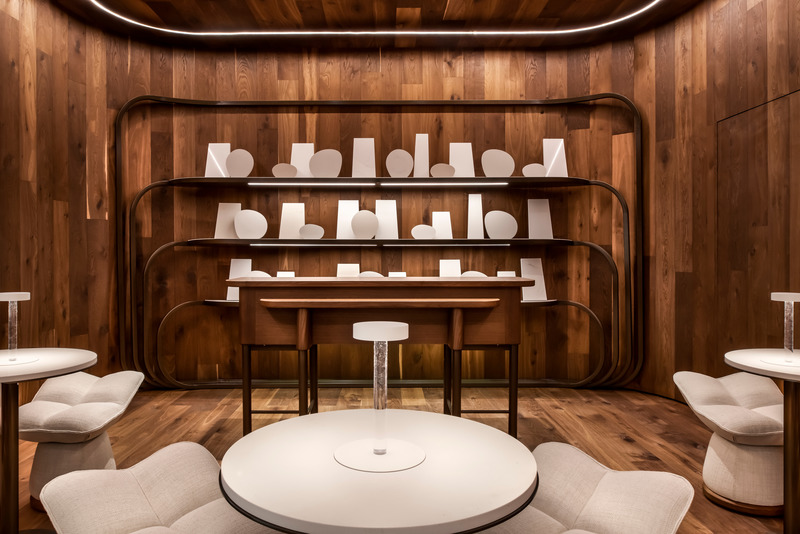 Press kit | 4669-10 - Press release | Standout Design: Unique Store Fixtures in collaboration with Caesarstone and Alessandro Munge Wows Interior Design Show 2022 - Unique Store Fixtures in collaboration with Caesarstone and Alessandro Munge - Event + Exhibition -  Interior Design Show   - Photo credit: Nicole Aubrey
