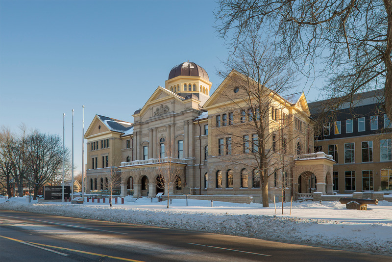 Dossier de presse | 612-20 - Communiqué de presse | Quatre nouveaux directeurs nommés au sein d’EVOQ Architecture - EVOQ Architecture - Architecture institutionnelle -  <p>Restauration et réhabilitation du Palais de justice du Comté d'Elgin (St-Thomas. ON) - en collaboration avec NORR </p><p><br></p><p>Eric Stein, chargé de projet pour l'enveloppe patrimonial</p>  - Crédit photo : Alain Laforest