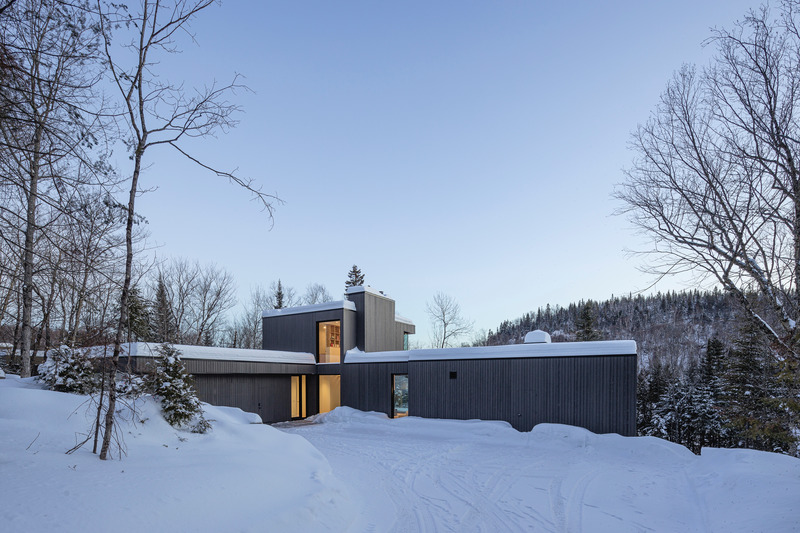 Press kit | 880-16 - Press release | The Lantern - MU Architecture - Residential Architecture - Photo credit: Ulysse Lemerise Bouchard