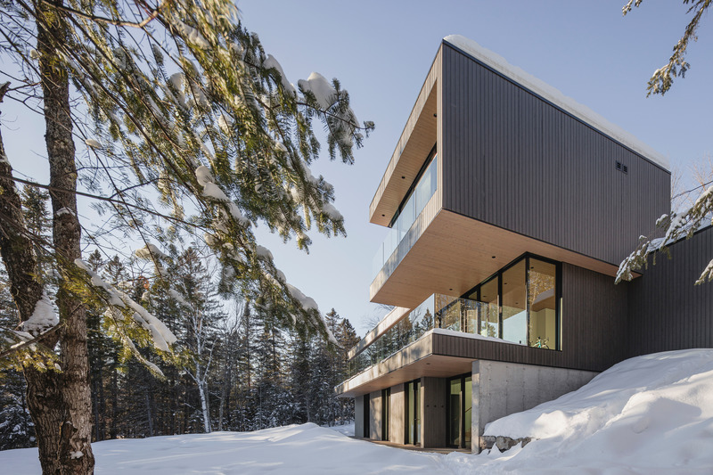 Press kit | 880-16 - Press release | The Lantern - MU Architecture - Residential Architecture - Photo credit: Ulysse Lemerise Bouchard