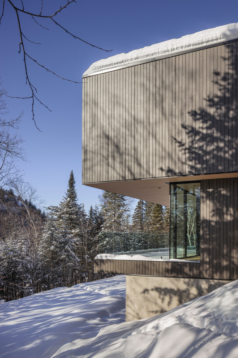 Press kit | 880-16 - Press release | The Lantern - MU Architecture - Residential Architecture - Photo credit: Ulysse Lemerise Bouchard