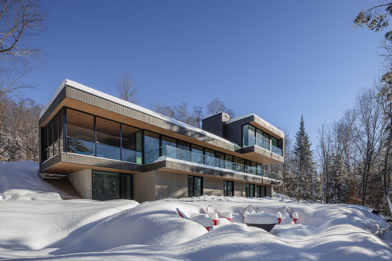 Press kit | 880-16 - Press release | The Lantern - MU Architecture - Residential Architecture - Photo credit: Ulysse Lemerise Bouchard