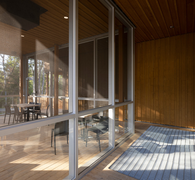 Press kit | 759-12 - Press release | Camp-de-Touage Service Center | Pointe-Taillon National Park - Blouin Tardif Architectes | Éric Painchaud architecte in consortium - Institutional Architecture - Photo credit: Stéphane Groleau, photography