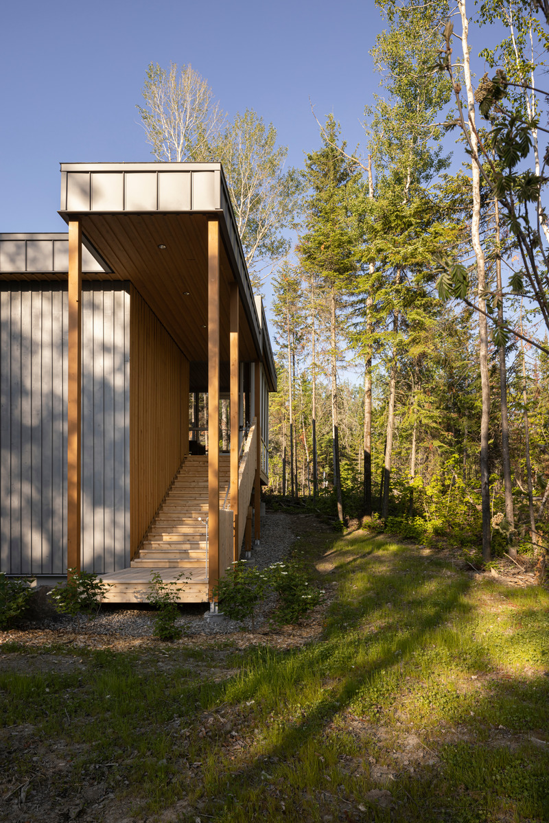 Press kit | 759-12 - Press release | Camp-de-Touage Service Center | Pointe-Taillon National Park - Blouin Tardif Architectes | Éric Painchaud architecte in consortium - Institutional Architecture - Photo credit: Stéphane Groleau, photography
