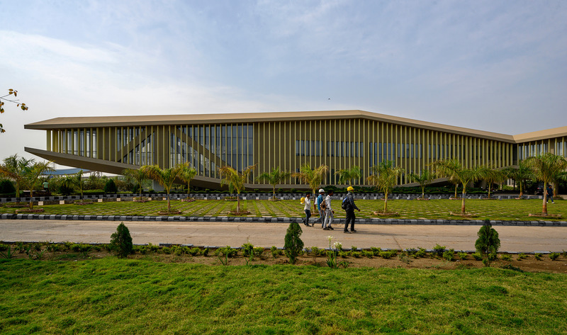 Dossier de presse | 1432-13 - Communiqué de presse | Les bureaux dans la cour - Sanjay Puri Architects - Architecture commerciale - NORTH VIEW - Crédit photo : MR,DINESH MEHTA