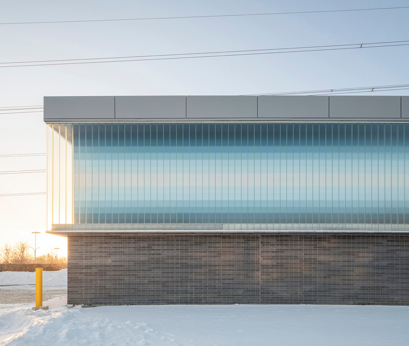 Dossier de presse | 1117-05 - Communiqué de presse | Smith Vigeant architectes récompensé par un Prix d'excellence en architecture de l'édition 2022 de l'Ordre des architectes du Québec - Smith Vigeant architectes - Architecture industrielle - Crédit photo : David Boyer