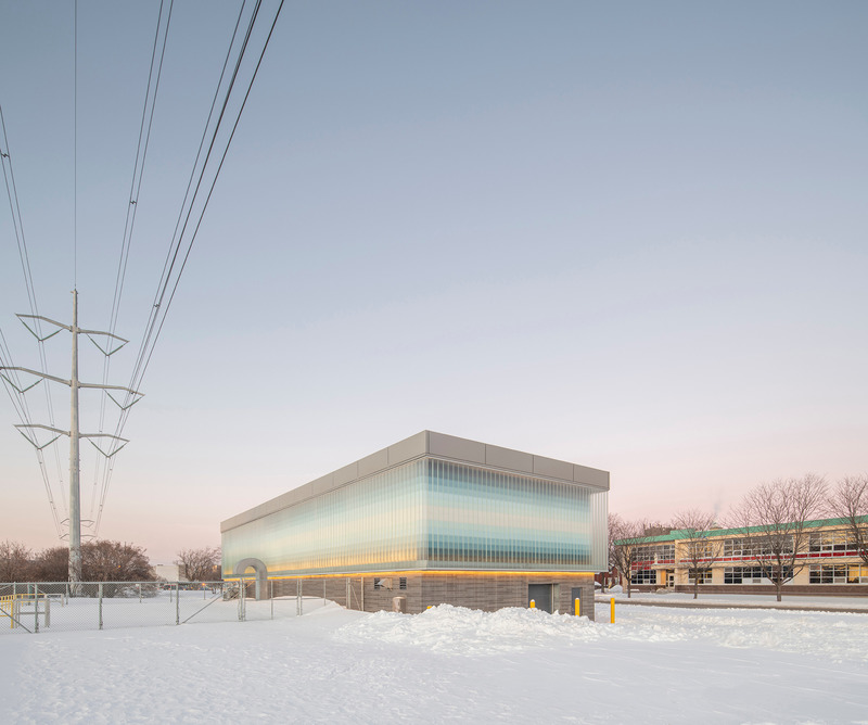 Dossier de presse | 1117-05 - Communiqué de presse | Smith Vigeant architectes récompensé par un Prix d'excellence en architecture de l'édition 2022 de l'Ordre des architectes du Québec - Smith Vigeant architectes - Architecture industrielle - Crédit photo : David Boyer