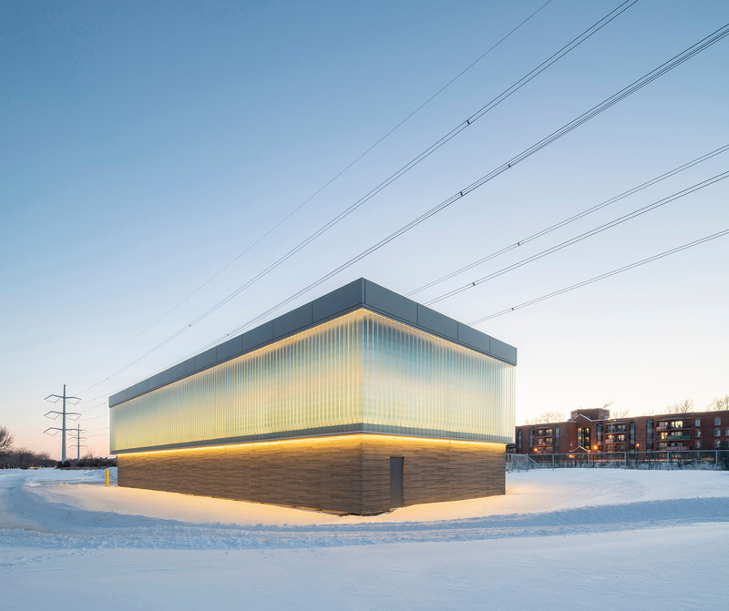Dossier de presse | 1117-05 - Communiqué de presse | Smith Vigeant architectes récompensé par un Prix d'excellence en architecture de l'édition 2022 de l'Ordre des architectes du Québec - Smith Vigeant architectes - Architecture industrielle - Crédit photo : David Boyer
