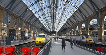 Dossier de presse | 935-01 - Communiqué de presse | Transforming King’s Cross - John McAslan + Partners - Architecture institutionnelle - This project has publication restrictions: It is necessary for media to obtain v2com’s permission before publication. media@v2com.biz  tél : 514.845.1188 - Crédit photo : Hufton and Crow