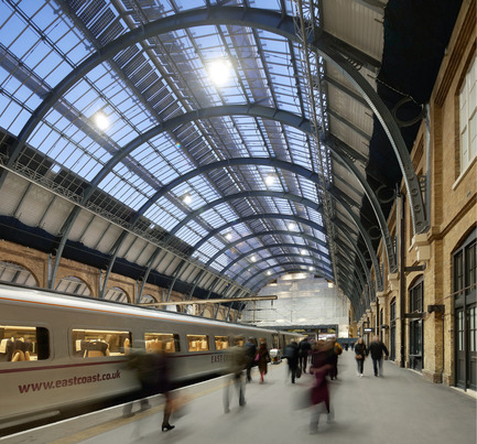 Dossier de presse | 935-01 - Communiqué de presse | Transforming King’s Cross - John McAslan + Partners - Architecture institutionnelle - This project has publication restrictions: It is necessary for media to obtain v2com’s permission before publication. media@v2com.biz  tél : 514.845.1188 - Crédit photo : Hufton and Crow