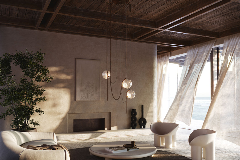 Dossier de presse | 2110-08 - Communiqué de presse | Inspirée par la vie aquatique, la nouvelle collection de Larose Guyon illumine l’Abysse - Larose Guyon - Design d’éclairage - Crédit photo :  Talcik &amp; Demovicova 