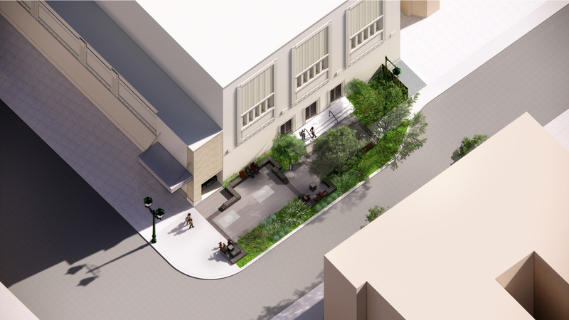 Dossier de presse | 2366-05 - Communiqué de presse | Le songe d'une nuit d'été - civiliti - Design urbain - Axonométie aérienne<br> - Crédit photo : civiliti