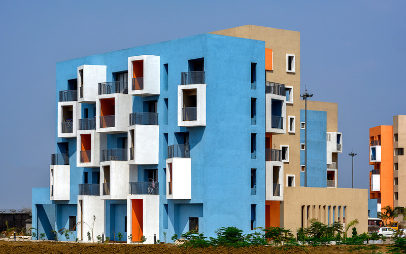 Dossier de presse | 1432-14 - Communiqué de presse | Shree Town - Sanjay Puri Architects - Architecture résidentielle - STUDIOS - Crédit photo : MR.DINESH MEHTA