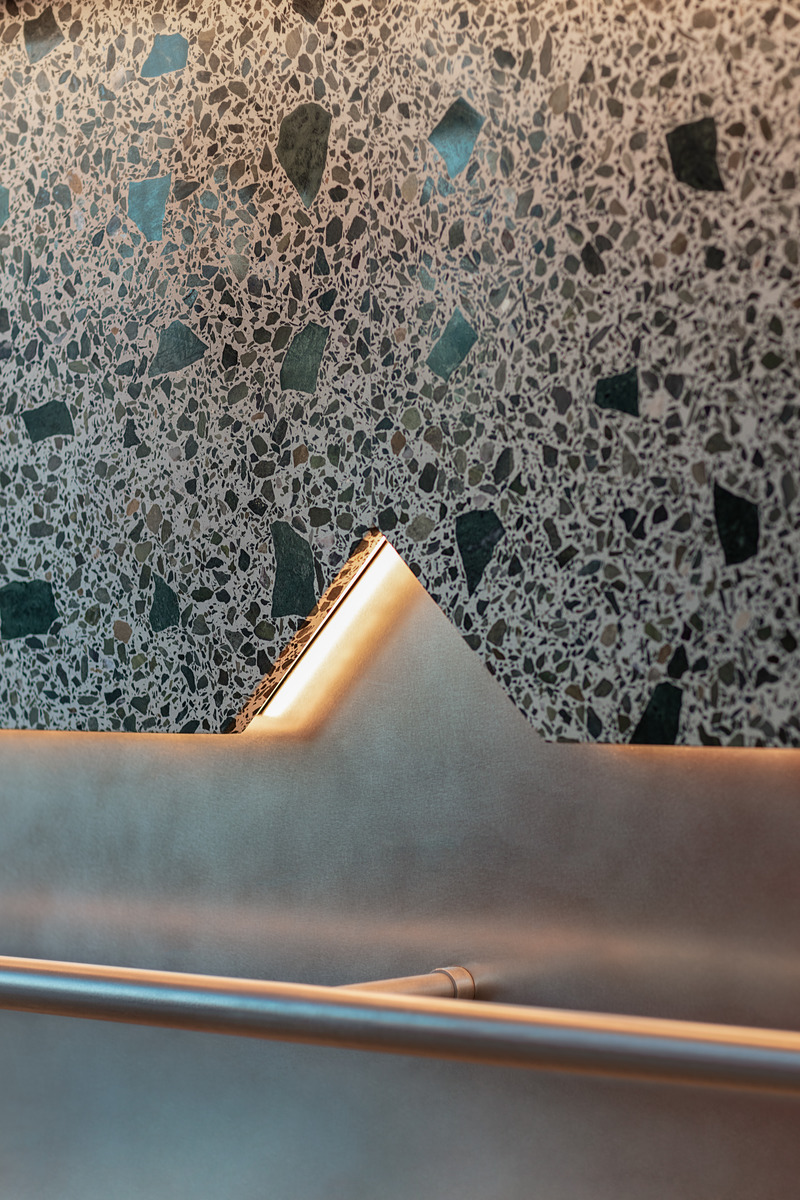 Press kit | 1301-04 - Press release | Fresh, Casual Vibes for a Brand-New Neighbourhood - Atelier Zébulon Perron - Commercial Interior Design - Photo credit: Jean-Sébastien Senécal