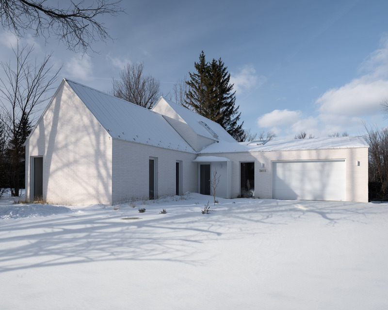 Dossier de presse | 5554-04 - Communiqué de presse | Résidence MI-1 - Dupont Blouin - Architecture résidentielle - Façade sud - Crédit photo : Olivier Blouin