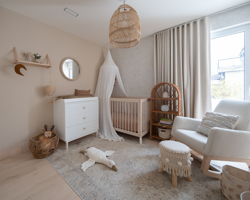 Dossier de presse | 5554-04 - Communiqué de presse | Résidence MI-1 - Dupont Blouin - Architecture résidentielle - Chambre d'enfant par Plume Pompon - Crédit photo : Olivier Blouin