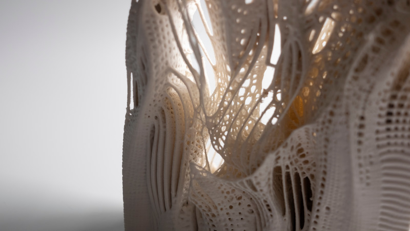 Press kit | 5921-01 - Press release | Voxel Cloud - Julian Edelmann - Landscape Architecture - physical model - Photo credit: Julian Edelmann, BachelorThesis, i.sd structure and design, University of Innsbruck