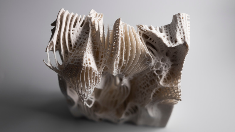 Press kit | 5921-01 - Press release | Voxel Cloud - Julian Edelmann - Landscape Architecture - physical model - Photo credit: Julian Edelmann, BachelorThesis, i.sd structure and design, University of Innsbruck