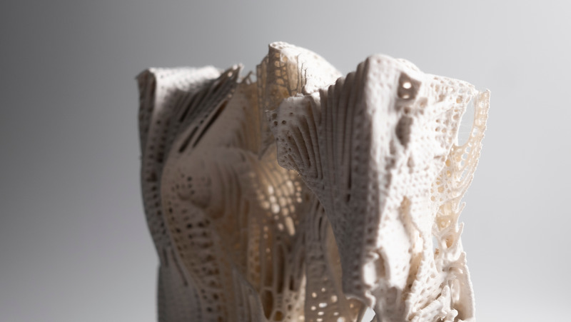 Press kit | 5921-01 - Press release | Voxel Cloud - Julian Edelmann - Landscape Architecture - physical model - Photo credit: Julian Edelmann, BachelorThesis, i.sd structure and design, University of Innsbruck