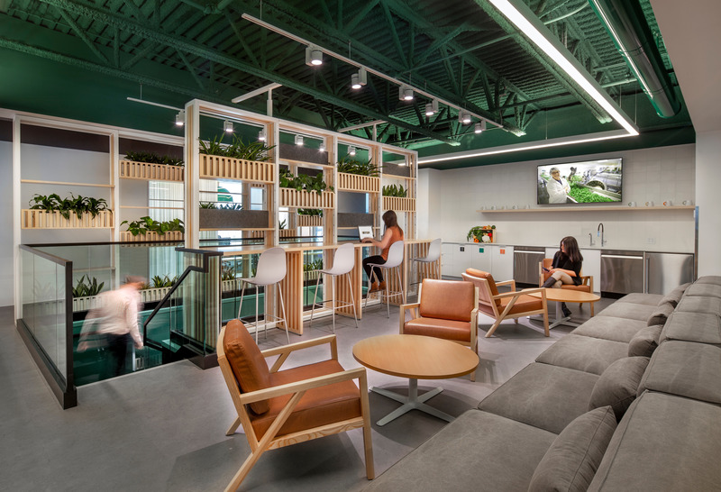 Press kit | 865-53 - Press release | Lemay Designs Bonduelle's New Headquarters in Brossard - Lemay - Commercial Interior Design - Photo credit: Claude-Simon Langlois