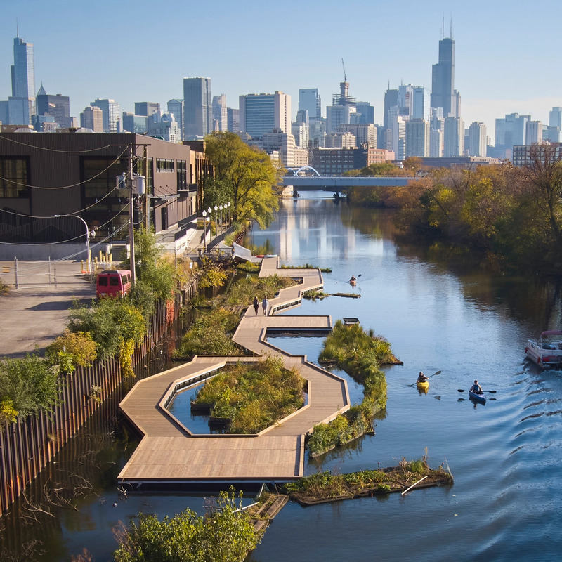 Press kit | 1071-16 - Press release | World's Best Architecture 2022 Announced - Architizer - Commercial Architecture -  Wild Mile by Skidmore, Owings &amp; Merrill (SOM), Awarded Best Sustainable Architecture Firm (Popular Choice Winner)  - Photo credit: Dave Burk