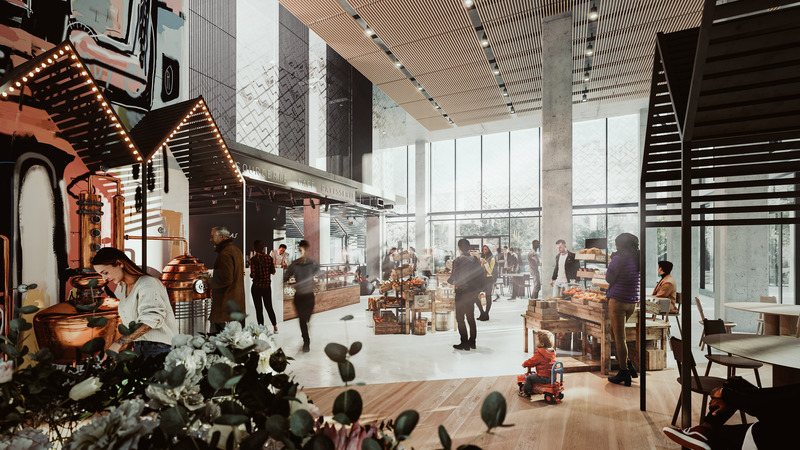 Press kit | 2056-10 - Press release | Haleco: Rethinking Urban Life - Ivanhoé Cambridge, the City of Montreal, Cogir Real Estate and Pomerleau - Real Estate - Haleco - Photo credit: ©2022 Haleco
