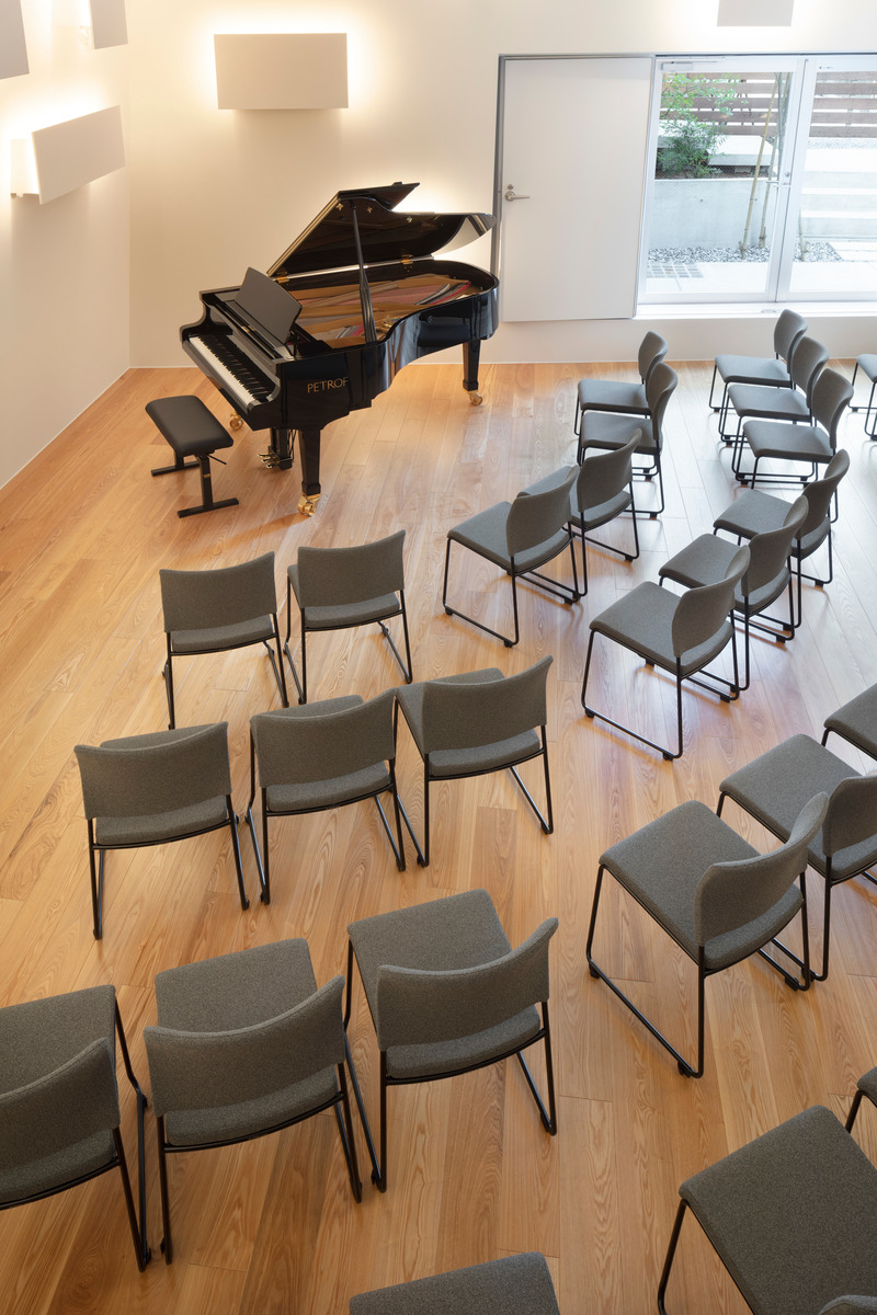 Press kit | 3153-03 - Press release | Ryuichi Sasaki Architecture Brings Music to the Ears of Ikegami Residents - Ryuichi Sasaki Architecture - Residential Architecture - Photo credit: TAKUMI OTA PHOTOGRAPHY