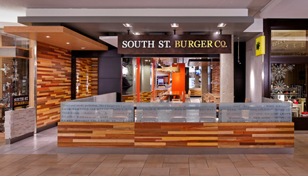 Press kit | 930-01 - Press release | Gourmet Burger meets "Haute Couture" - Jump Branding & Design Inc. - Commercial Interior Design - Photo credit: David Whittaker