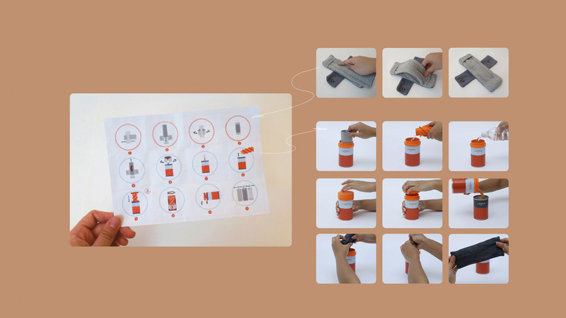 Dossier de presse | 5960-01 - Communiqué de presse | Looop - Design Educates Award 2022 Gold Prize - Waveee Design - Design industriel - Crédit photo : Pad Maker: Rose Wei &amp; Larry Turner