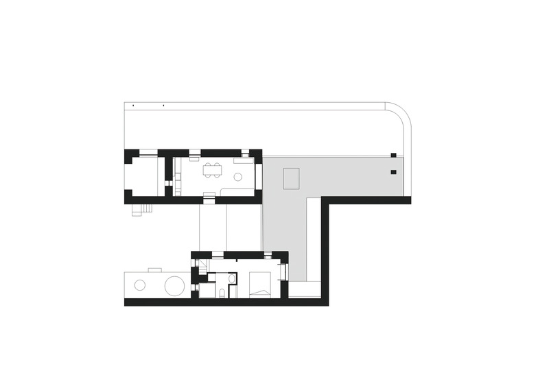 Press kit | 6076-01 - Press release | Arched Residencies on Santorini Island - iraisynn attinom - Residential Architecture - unit plan - Photo credit: iraisynn attinom