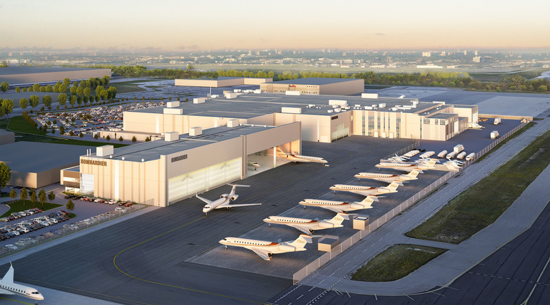 Dossier de presse | 1387-09 - Communiqué de presse | NEUF + 12 directeur(-trice)s - NEUF architect(e)s - Évènement + Exposition - <p class="">Unité de production Bombardier, aéroport international Pearson, Toronto (en cours)</p> - Crédit photo : NEUF architect(e)s