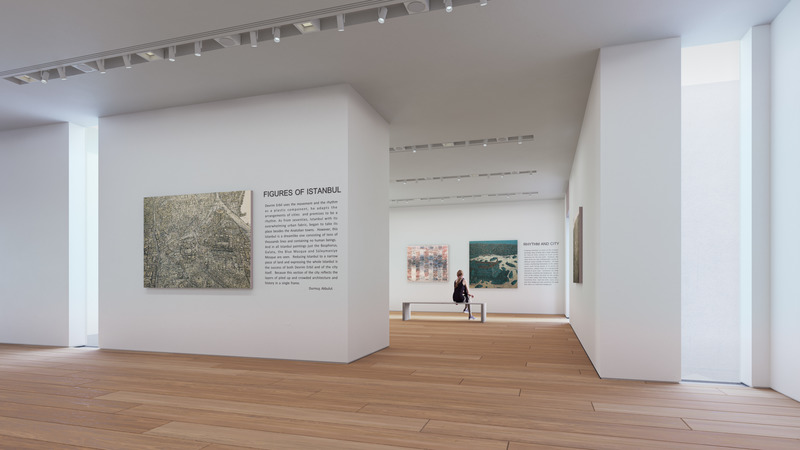 Press kit | 5649-02 - Press release | Blue Vibrations: Aytac Architects to Break Ground on Award-Winning Museum Design for Devrim Erbil - Aytac Architects - Institutional Architecture -  PERMENANT GALLERY (PAINTINGS) - Photo credit: Aytac Architects