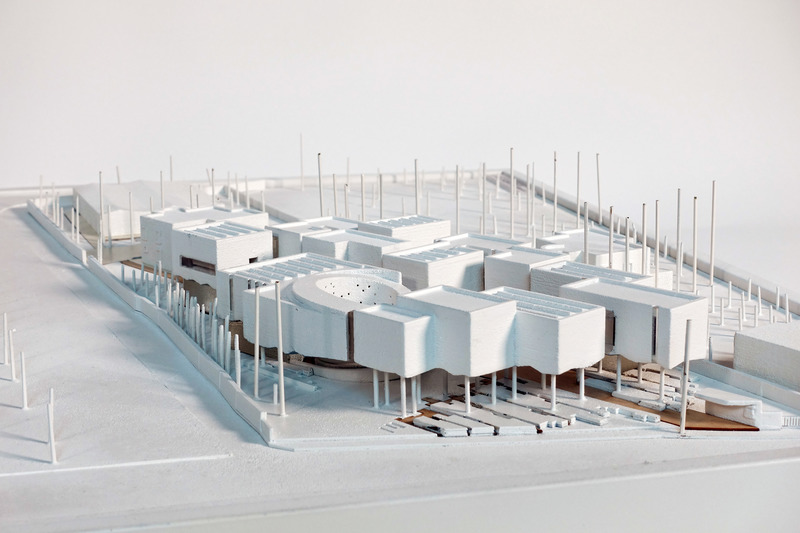 Press kit | 5649-02 - Press release | Blue Vibrations: Aytac Architects to Break Ground on Award-Winning Museum Design for Devrim Erbil - Aytac Architects - Institutional Architecture -  MODEL VIEW 1 - Photo credit: Aytac Architects