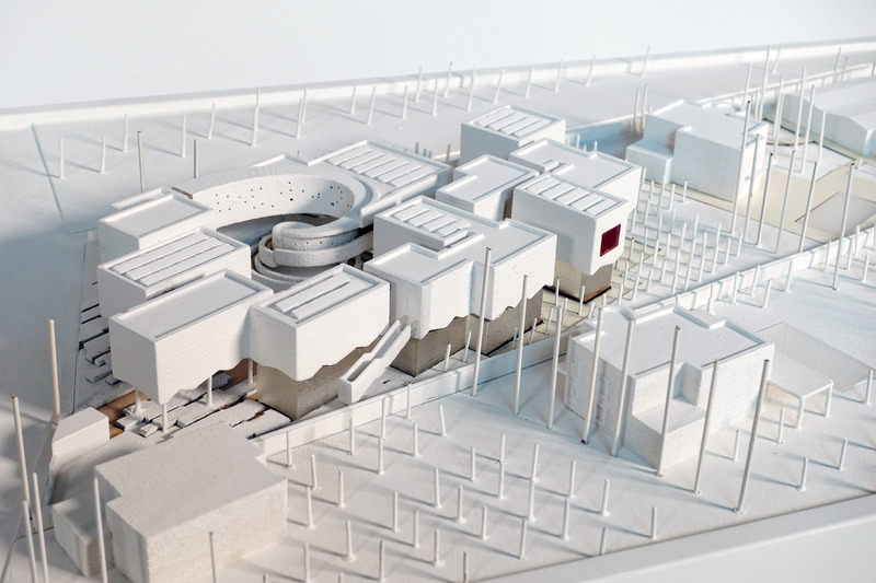 Press kit | 5649-02 - Press release | Blue Vibrations: Aytac Architects to Break Ground on Award-Winning Museum Design for Devrim Erbil - Aytac Architects - Institutional Architecture -  MODEL VIEW 2  - Photo credit: Aytac Architects