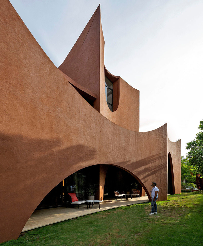 Dossier de presse | 1432-16 - Communiqué de presse | Mirai House of Arches - Sanjay Puri Architects - Architecture résidentielle - MIRAI HOUSE OF ARCHES 03.JPG - Crédit photo : MR.DINESH MEHTA