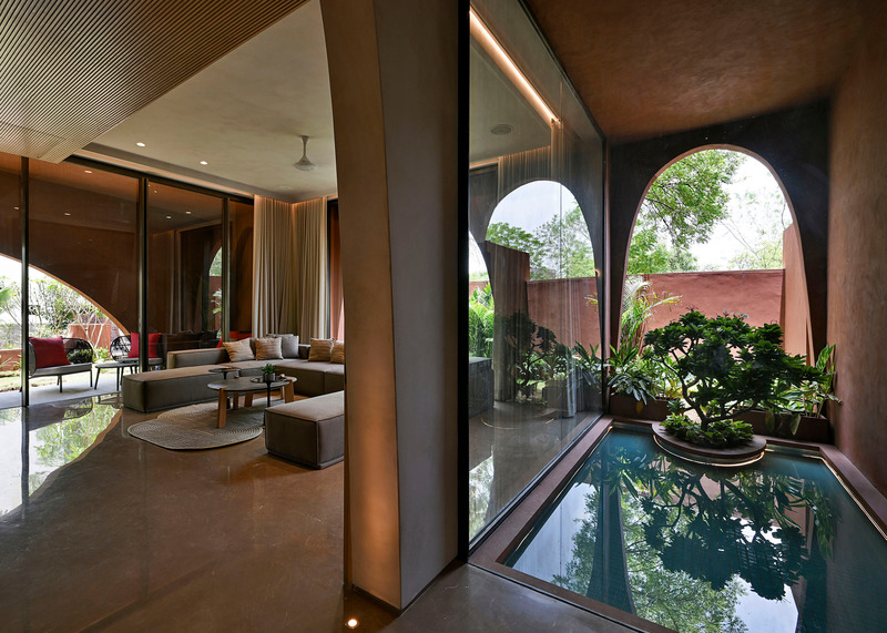 Dossier de presse | 1432-16 - Communiqué de presse | Mirai House of Arches - Sanjay Puri Architects - Architecture résidentielle - MIRAI HOUSE OF ARCHES 10.JPG - Crédit photo : MR.DINESH MEHTA