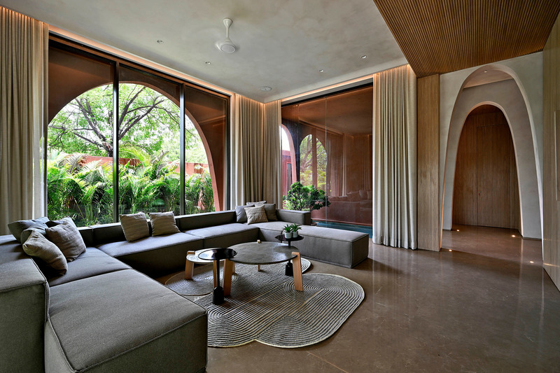 Dossier de presse | 1432-16 - Communiqué de presse | Mirai House of Arches - Sanjay Puri Architects - Architecture résidentielle - MIRAI HOUSE OF ARCHES 11.JPG - Crédit photo : MR.DINESH MEHTA