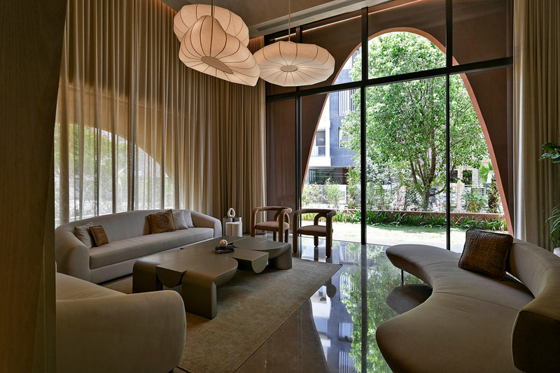 Dossier de presse | 1432-16 - Communiqué de presse | Mirai House of Arches - Sanjay Puri Architects - Architecture résidentielle - MIRAI HOUSE OF ARCHES 12.JPG - Crédit photo : MR.DINESH MEHTA