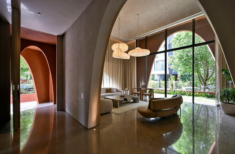 Dossier de presse | 1432-16 - Communiqué de presse | Mirai House of Arches - Sanjay Puri Architects - Architecture résidentielle - MIRAI HOUSE OF ARCHES 15.JPG - Crédit photo : MR.DINESH MEHTA